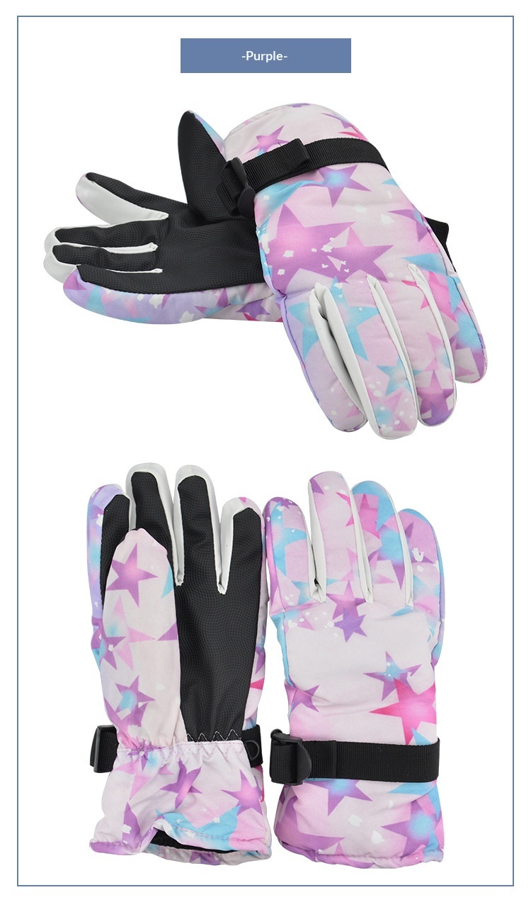 ragazzo Ragazzo Ragazzo Anlorr Inverno Nuovo Foderato in Pile Sci Alpinismo Ciclismo Antivento Resistente al Freddo Impermeabile Caldo Guanti Unisex_voghion.com