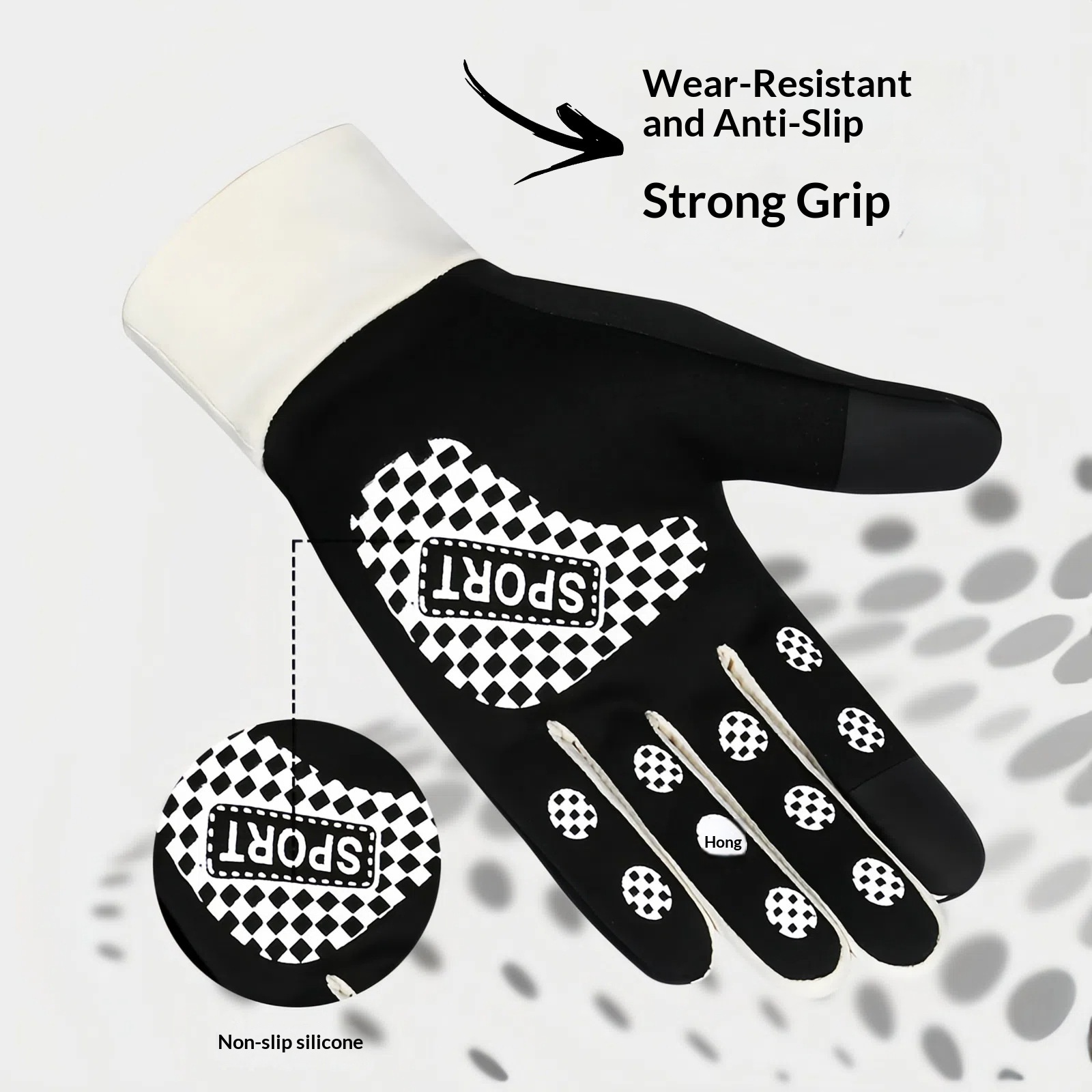 boy Boy Boy Cycling Adult Gloves Men And Women Fleece Lined Warm Windproof Waterproof Fingerless Touchscreen Autumn Winter Outdoor_voghion.com