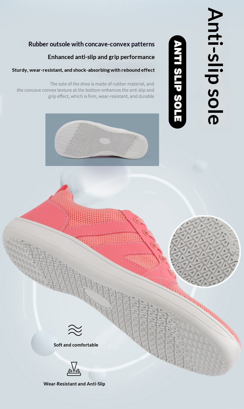 Zees Wide Toe Spring New Men And Women Comfortable Walking Breathable Soft Sole Couple Fly Knit Flat Foot Casual Sports Shoes_voghion.com