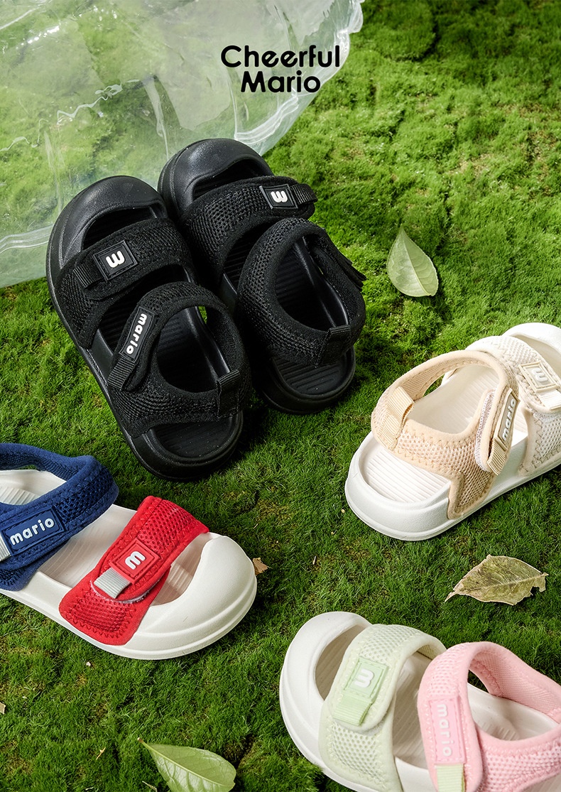 Happy Mary Children's Girls 2025 New Summer Baby Toddler Shoes Boys Closed-Toe Beach Sandals For Outdoor Wear_voghion.com