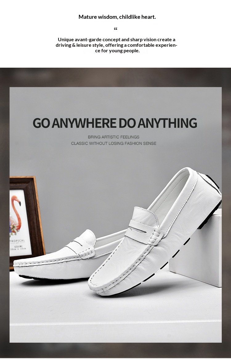 Voyage Voyage 2024 New Fashion British Style Men's Loafers Trendy Lightweight Casual Leather Versatile Slip-On Shoes_voghion.com