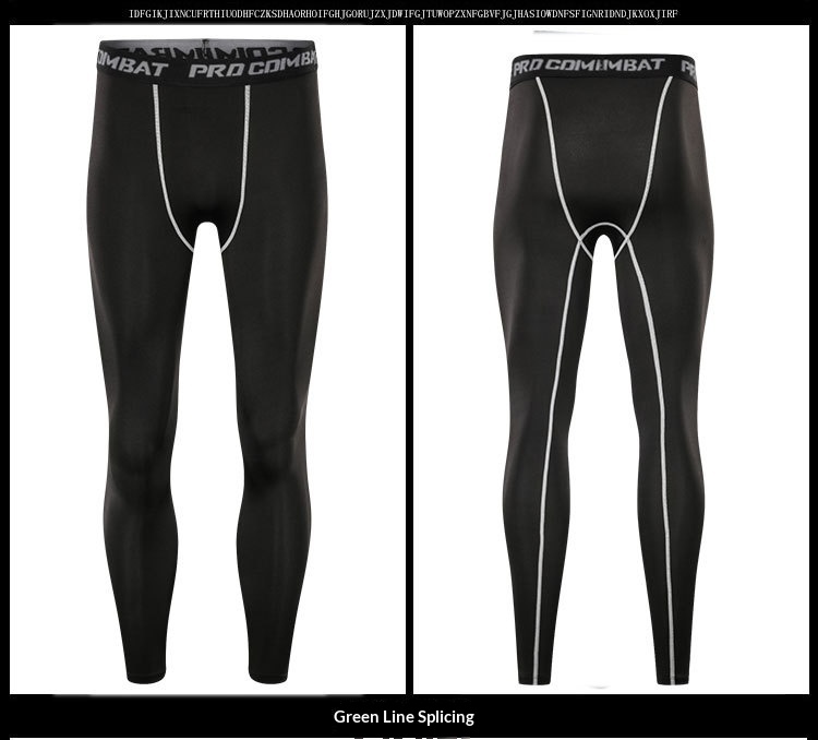 boy New Summer Running High Elastic Compression Sports Leggings Men's Quick-Drying Fitness Pants Basketball Tights_voghion.com