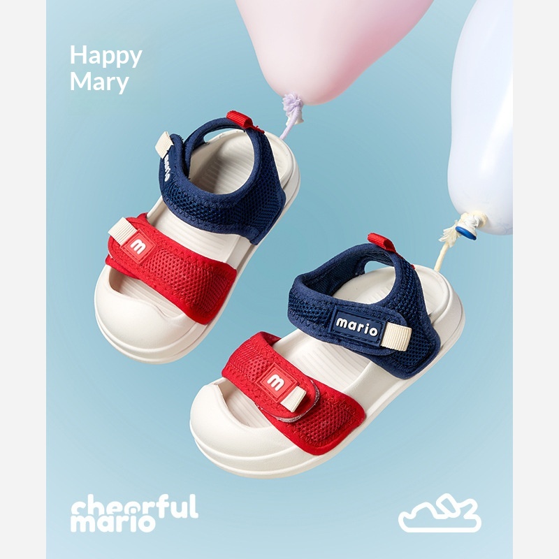 Happy Mary Children's Girls 2025 New Summer Baby Toddler Shoes Boys Closed-Toe Beach Sandals For Outdoor Wear_voghion.com