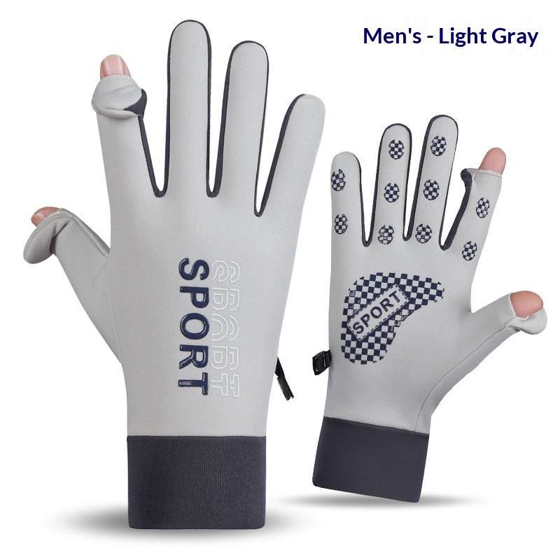 boy Boy Boy Cycling Adult Gloves Men And Women Fleece Lined Warm Windproof Waterproof Fingerless Touchscreen Autumn Winter Outdoor_voghion.com