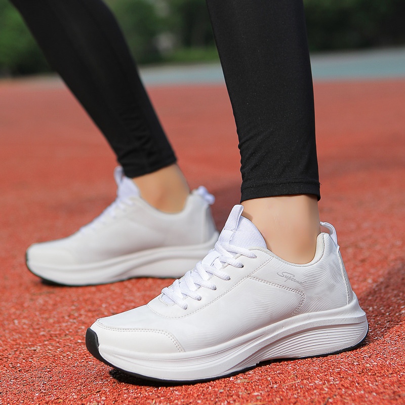 Zees Kwaliteit Heren Herfst Winter Leer Waterdicht Trendy Sport Met Katoenen Voering Warme Antislip Werk Hardloopschoenen Wit_voghion.com