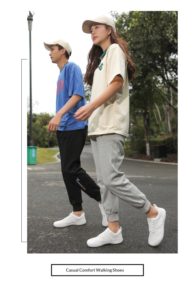 Zees Wide Toe Spring New Men And Women Comfortable Walking Breathable Soft Sole Couple Fly Knit Flat Foot Casual Sports Shoes_voghion.com