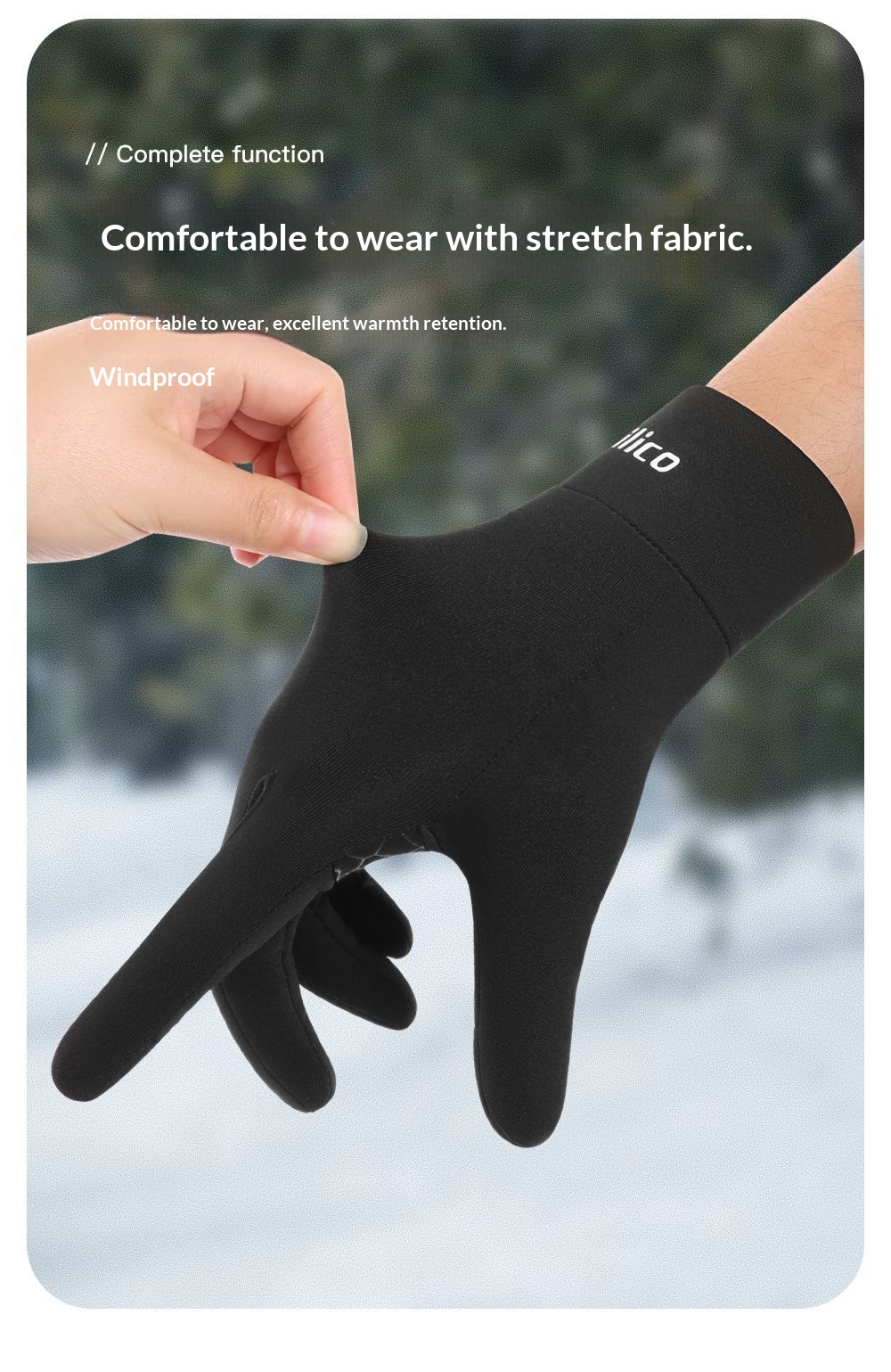 Guanti da corsa sottili autunno inverno da uomo, caldi, antiscivolo, in maglia, con touch screen, per ciclismo e donna_voghion.com