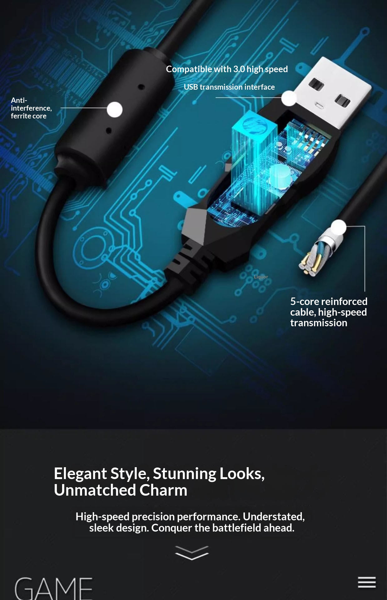 Digitex Digitex M160 Mouse cablato Tastiera luminosa RGB per laptop Desktop Universale Business Gaming Office Disponibile all'ingrosso_voghion.com