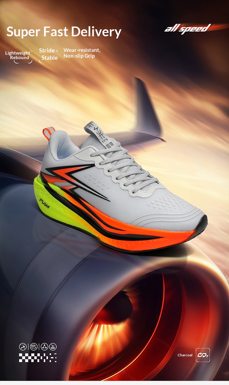 Zees Cross-Border New Large Size Fei Ran 4 Carbon Plate Marathon Men And Women Racing Body Side Training Sports Running Shoes_voghion.com