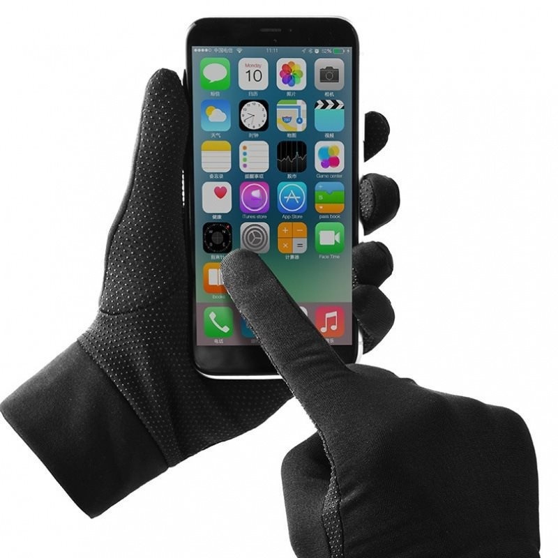 boy Boy Boy Bicycle Autumn Winter Warm Anti-Slip Mountain Bike Gloves Cycling Touchscreen Long Finger Men_voghion.com