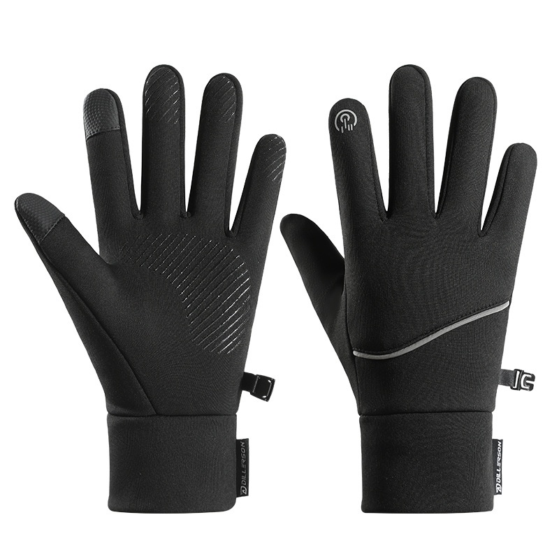 boy Herren Winter Outdoor Sport Touchscreen Handschuhe Damen Laufen Radfahren Wandern Warmes Fleece Wasserdicht Rutschfest Y-15_voghion.com