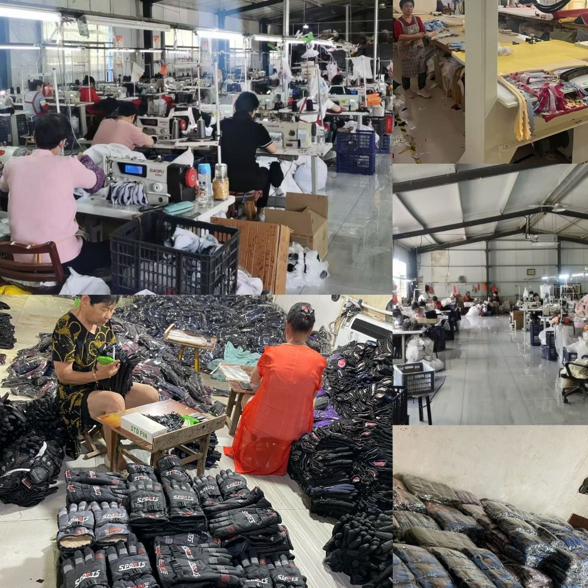 boy Boy Boy Cotton Touch Screen Men Winter Warm Women Riding Thickened Fleece Windproof Outdoor Motorcycle Ski Gloves_voghion.com