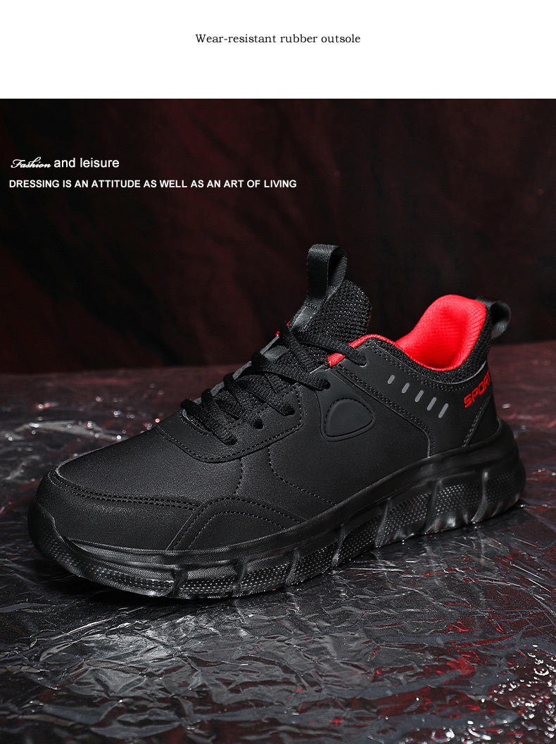 Zees Cross-Border Plus Herrenschuhe Frühjahr 2023, neue Lederschuhe mit weicher Sohle, Größe 48 (extra weit), ideal für Freizeit, Sport und Reisen._voghion.com