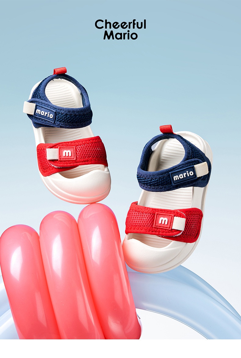 Happy Mary Children's Girls 2025 New Summer Baby Toddler Shoes Boys Closed-Toe Beach Sandals For Outdoor Wear_voghion.com