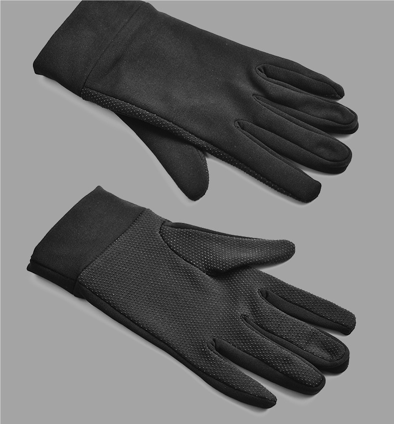 boy Boy Boy Bicycle Autumn Winter Warm Anti-Slip Mountain Bike Gloves Cycling Touchscreen Long Finger Men_voghion.com