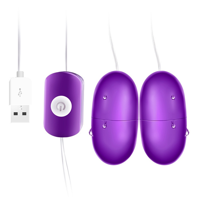 luckyqqyp Laile USB Direct Plug Vibrante Doppio Uovo Dispositivo di Masturbazione Femminile Vibratore Massaggiatore Prodotti per Adulti Giocattoli Sessuali_voghion.com