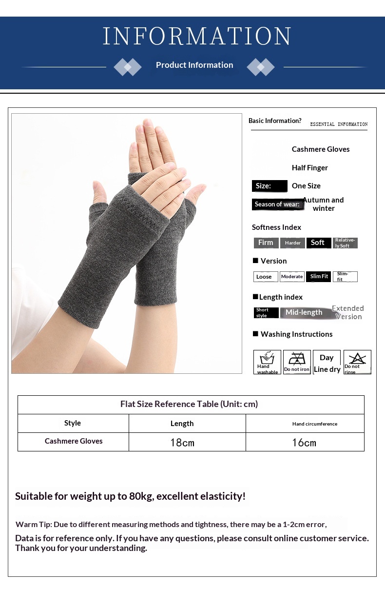 ragazzo Ragazzo Ragazzo Vendita diretta Guanti in pile di lana per donna Inverno Caldo Senza dita Mezze dita Uomini Studenti Scrittura Coppie Protezione dal freddo_voghion.com