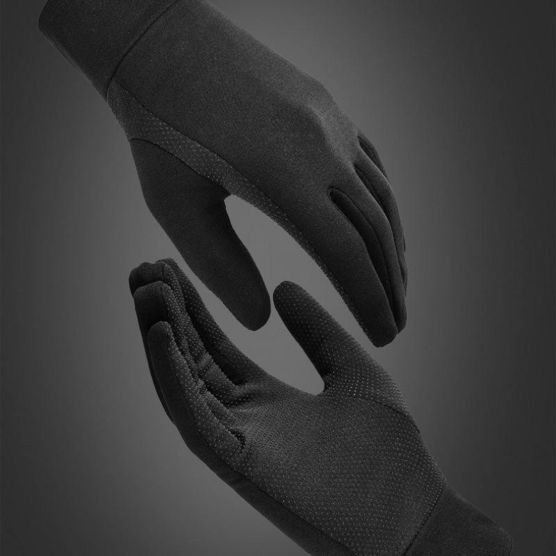 boy Boy Boy Bicycle Autumn Winter Warm Anti-Slip Mountain Bike Gloves Cycling Touchscreen Long Finger Men_voghion.com