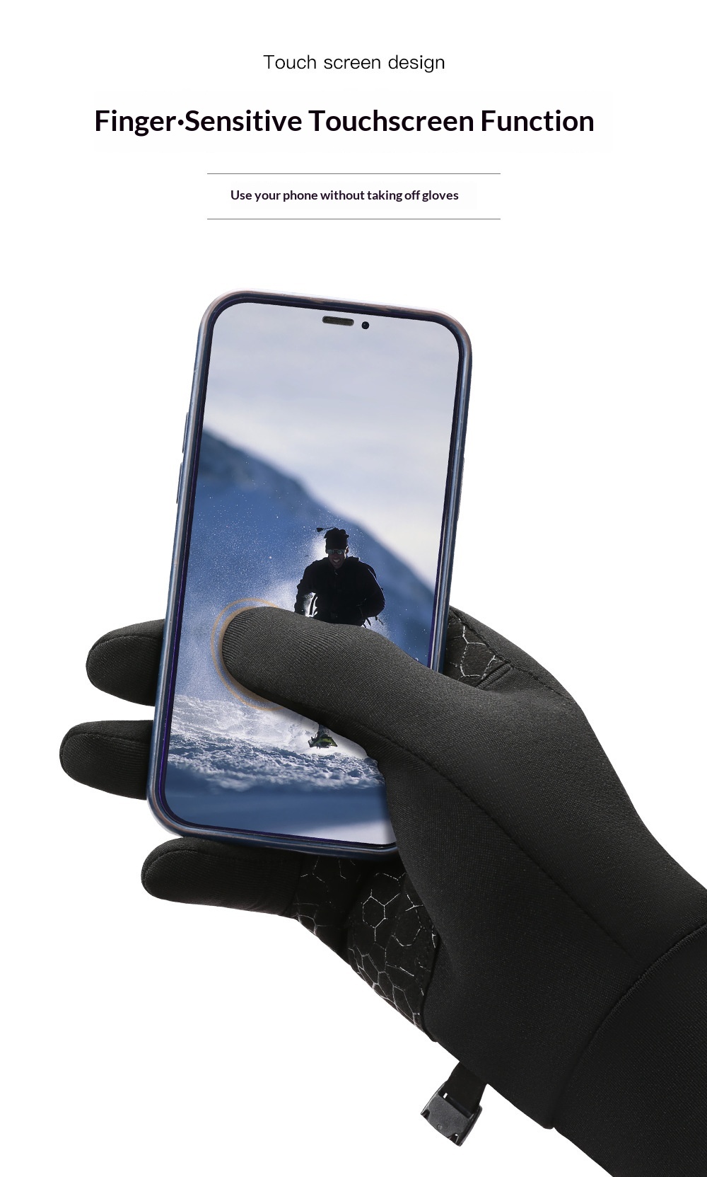 Guanti da corsa sottili autunno inverno da uomo, caldi, antiscivolo, in maglia, con touch screen, per ciclismo e donna_voghion.com