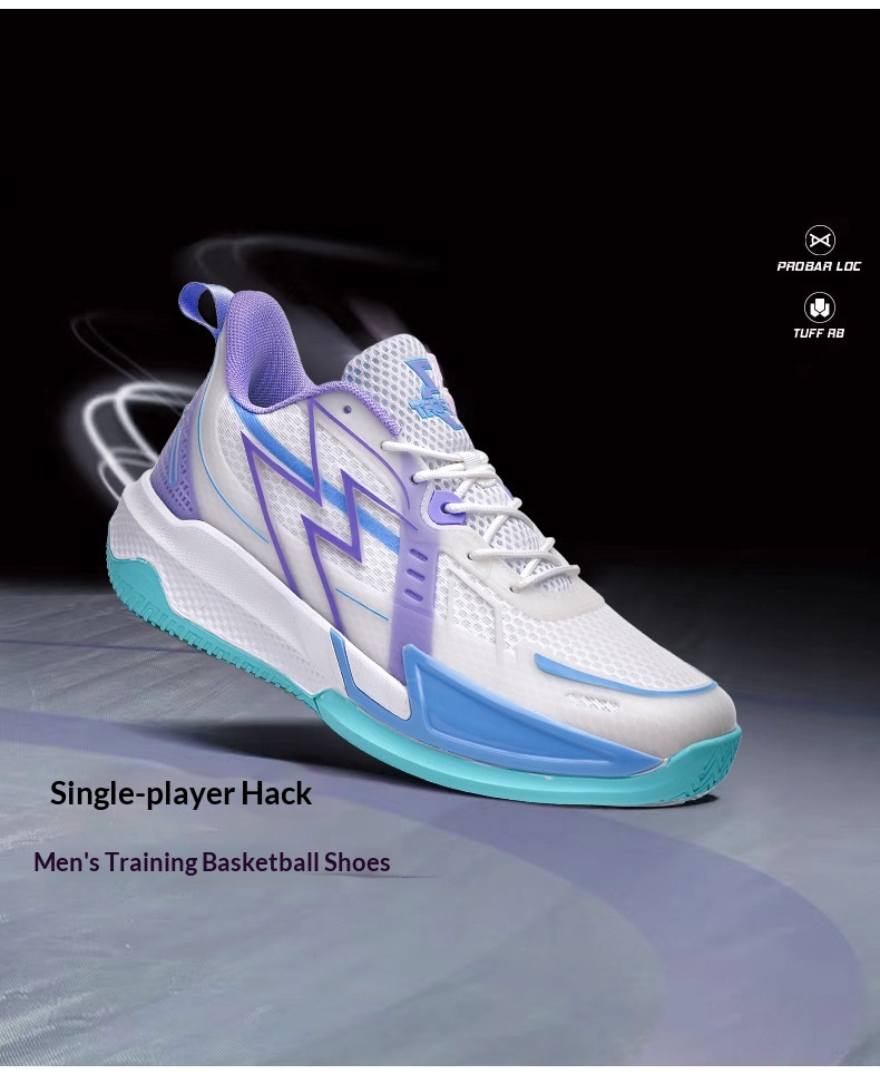 Tênis de basquete de cano baixo Zees Foreign Trade para o verão, unissex, com cabedal em mesh respirável e amortecimento de impacto._voghion.com