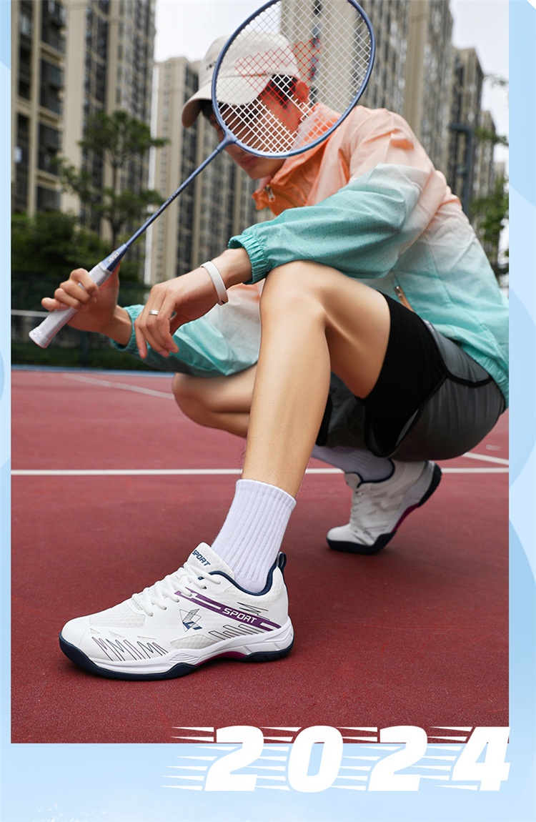 Chaussures de badminton de compétition Zees pour hommes et femmes, antidérapantes, pour l'entraînement et le tennis de table._voghion.com