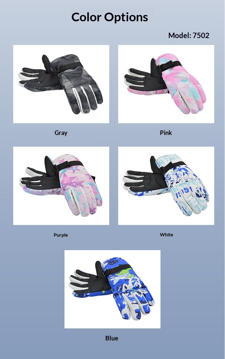 ragazzo Ragazzo Ragazzo Anlorr Inverno Nuovo Foderato in Pile Sci Alpinismo Ciclismo Antivento Resistente al Freddo Impermeabile Caldo Guanti Unisex_voghion.com