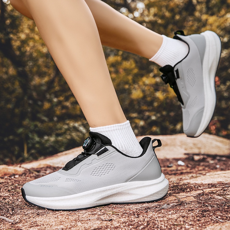 Zees 2025 Neue schwarze Herren-Zehenkappen-Sneaker, Schuhe mit breitem Leisten, weiche Sohle für Herren_voghion.com