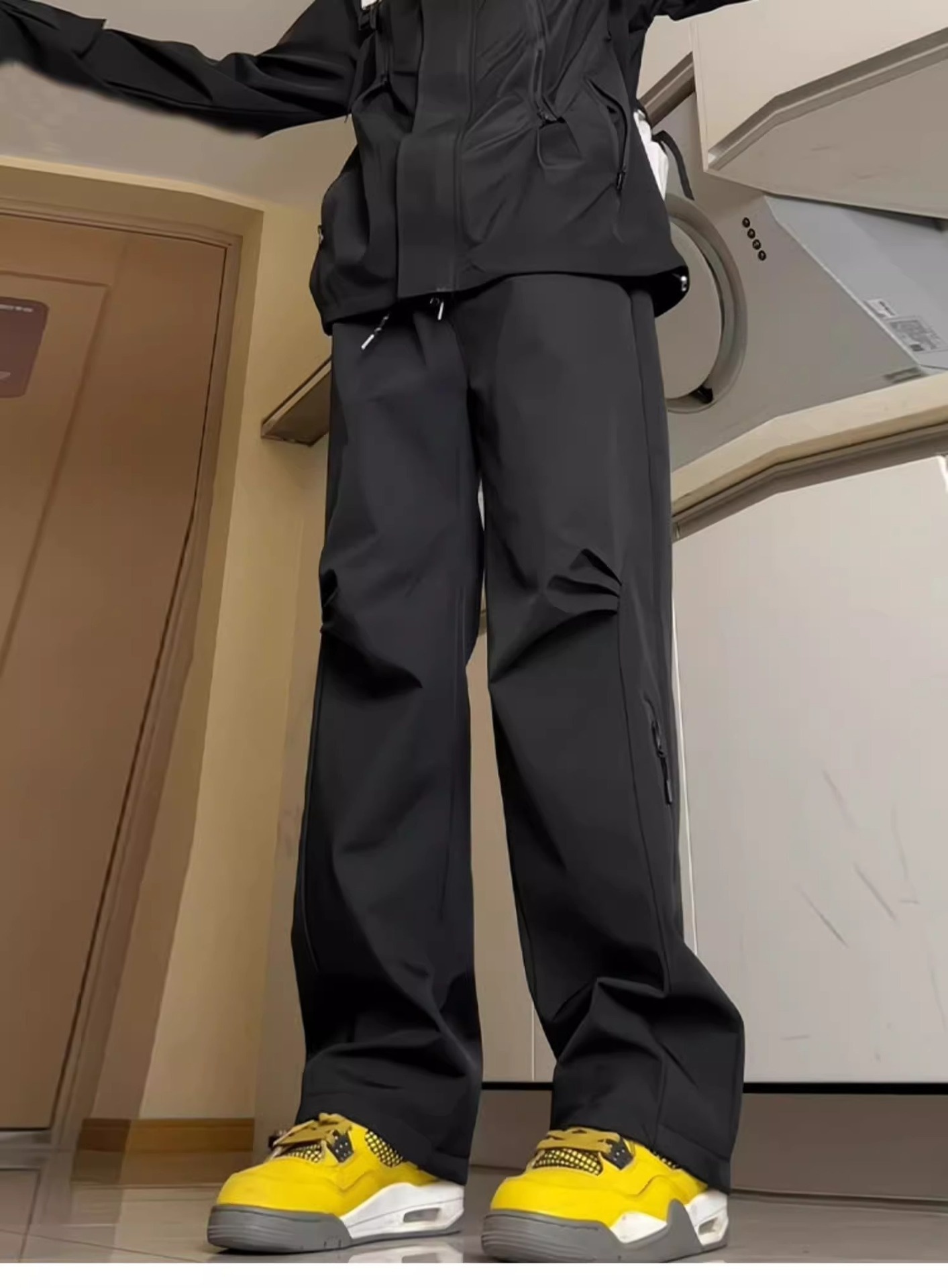 boy Waterproof Storm-Proof Tactical For Men, Autumn And Winter New American Style Functional Vibe Pant, Outdoor Hiking_voghion.com