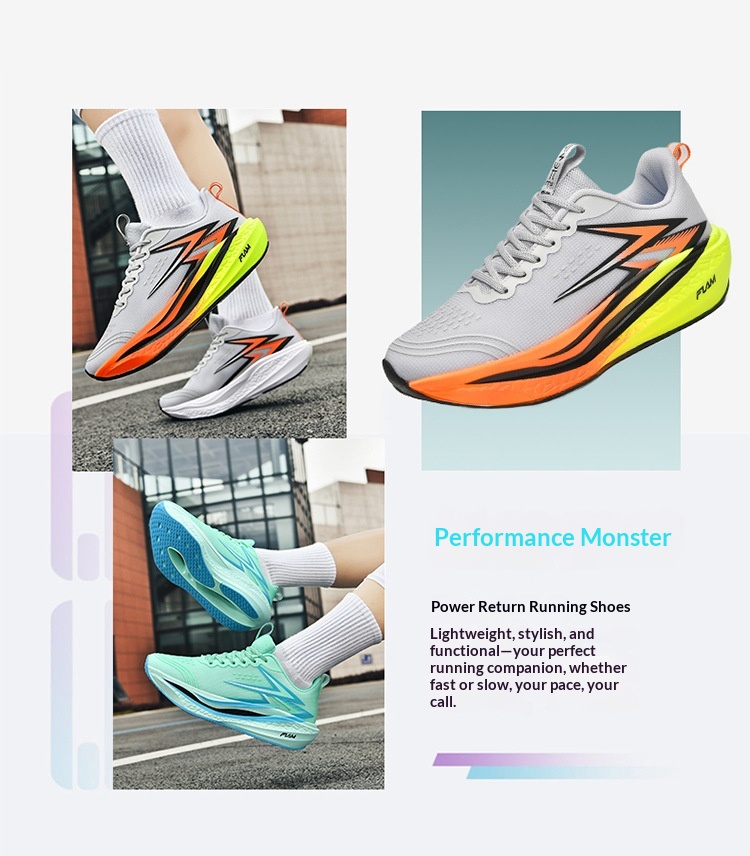 Zees Cross-Border New Large Size Fei Ran 4 Carbon Plate Marathon Men And Women Racing Body Side Training Sports Running Shoes_voghion.com