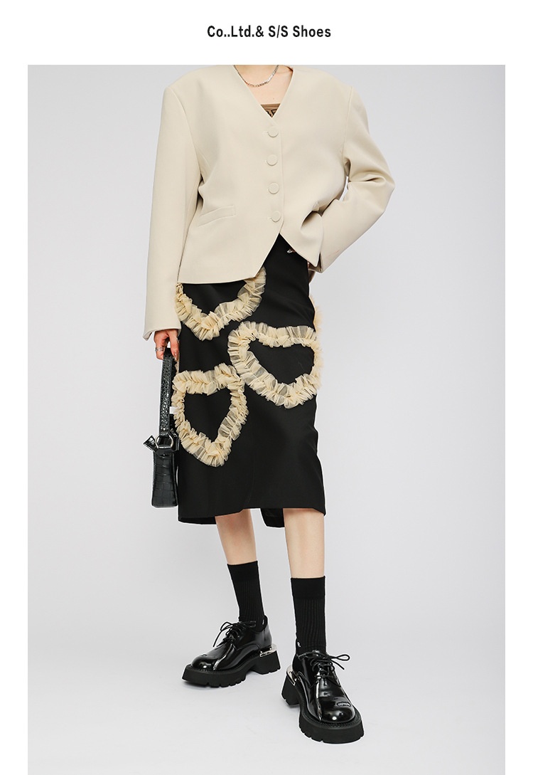 Voyage Voyage 2023 Early Sprig New Round Toe Distressed Metal Derby Shoes Thick Sole Height Icreasig British Style Loafers For_voghion.com