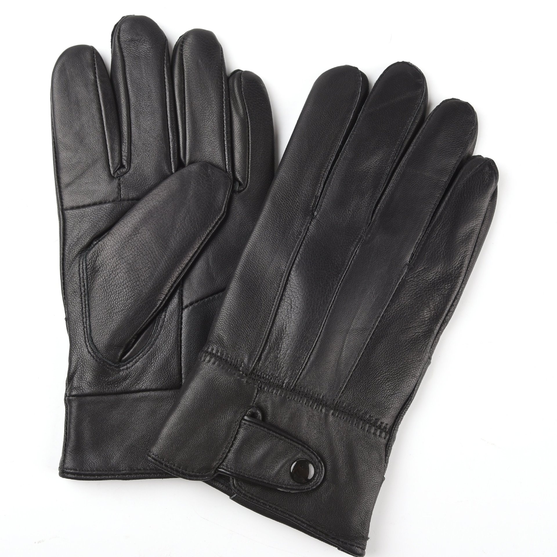 boy Boy Boy Sheepskin Men And Women Winter Fleece Lined Thickened Warm Leather Gloves For Riding Driving Motorcycle Thin Cold-Proof_voghion.com