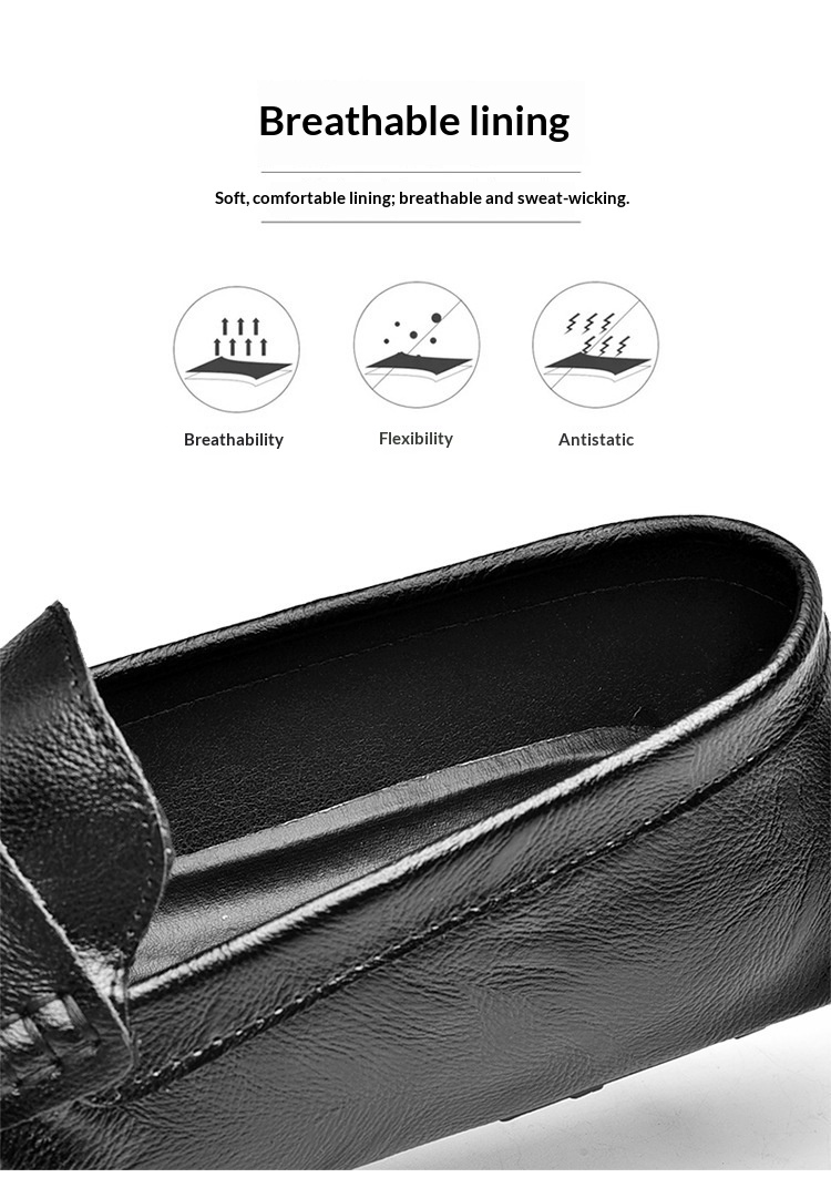 Voyage Voyage 2024 New Fashion British Style Men's Loafers Trendy Lightweight Casual Leather Versatile Slip-On Shoes_voghion.com