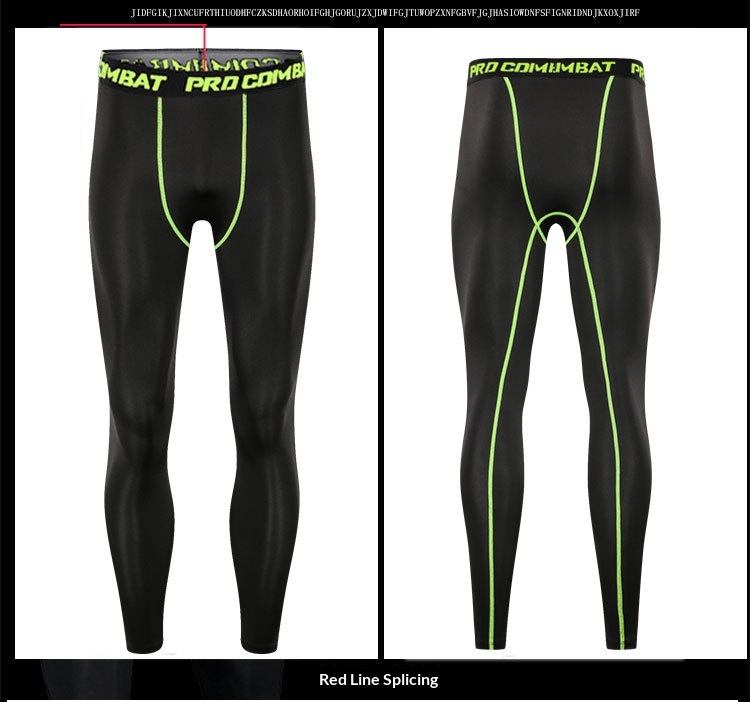 boy New Summer Running High Elastic Compression Sports Leggings Men's Quick-Drying Fitness Pants Basketball Tights_voghion.com