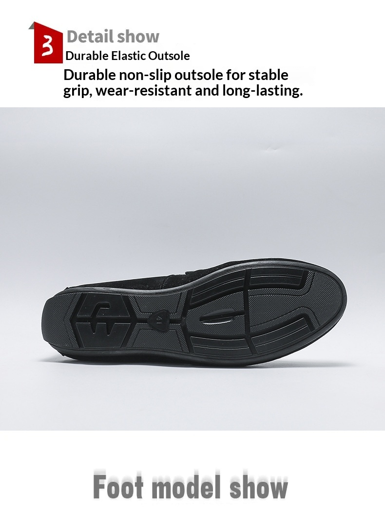 Voyage Voyage Men's Loafers Spring 2024 New Trendy Slip-On Casual Leather With Tassels Soft Sole Driving Shoes_voghion.com