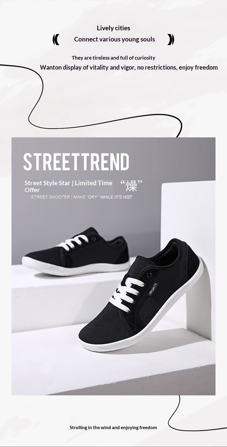 Zees Herren Barfußschuhe mit breiter Leiste, große Größen, flache Null-Sprengung, Sport- und Indoor-Fitnessschuhe_voghion.com