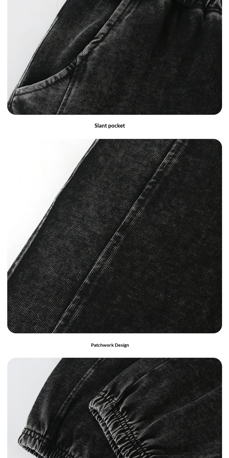 Pantaloni della tuta da jogging retrò americani in puro cotone doppio filato, per uomo, in stile vintage, primaverili e autunnali, lavabili in frontiera_voghion.com