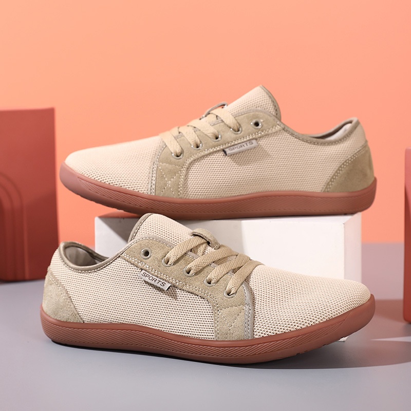 Zees Herren Barfußschuhe mit breiter Leiste, große Größen, flache Null-Sprengung, Sport- und Indoor-Fitnessschuhe_voghion.com