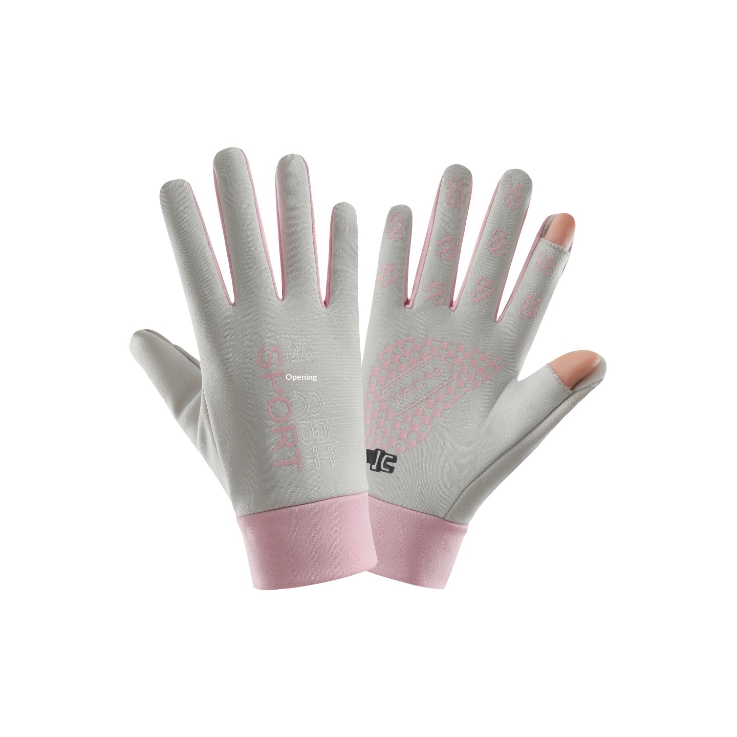 boy Boy Boy Cycling Adult Gloves Men And Women Fleece Lined Warm Windproof Waterproof Fingerless Touchscreen Autumn Winter Outdoor_voghion.com