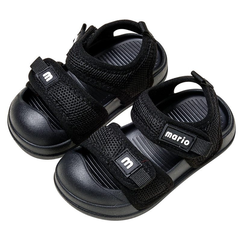 Happy Mary Children's Girls 2025 New Summer Baby Toddler Shoes Boys Closed-Toe Beach Sandals For Outdoor Wear_voghion.com