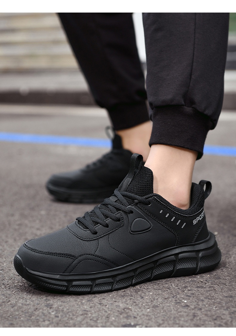 Zees Cross-Border Plus Herrenschuhe Frühjahr 2023, neue Lederschuhe mit weicher Sohle, Größe 48 (extra weit), ideal für Freizeit, Sport und Reisen._voghion.com