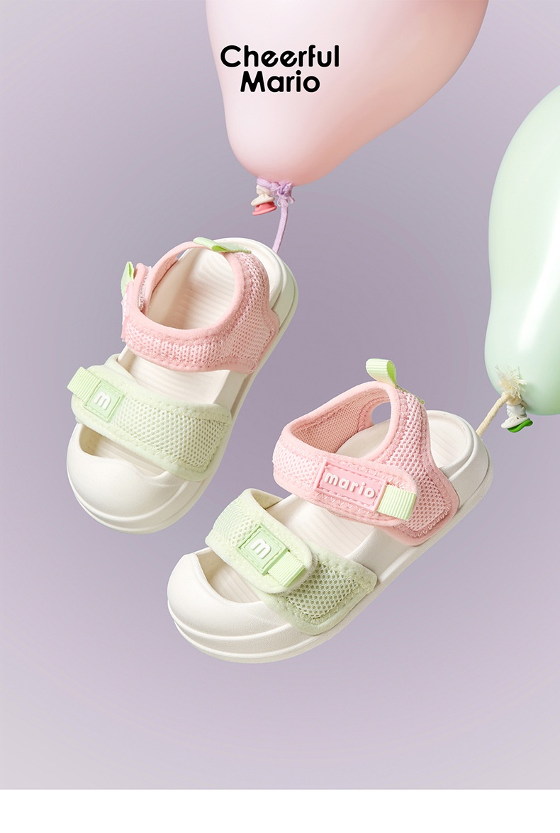 Happy Mary Children's Girls 2025 New Summer Baby Toddler Shoes Boys Closed-Toe Beach Sandals For Outdoor Wear_voghion.com