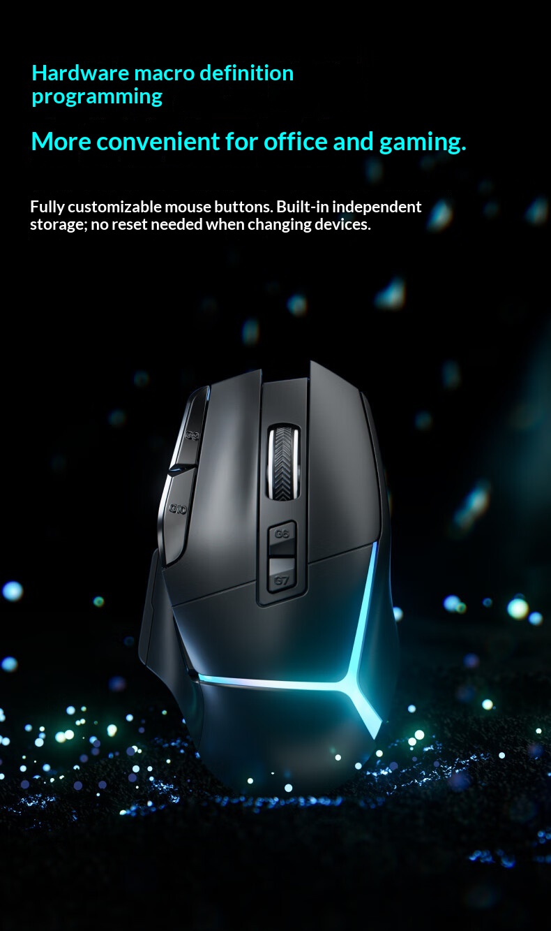 Digitex Digitex Forerunner G2 Mouse da gioco cablato Periferica meccanica per e-sport CS PUBG Desktop Laptop Mano grande Ro Programmazione_voghion.com