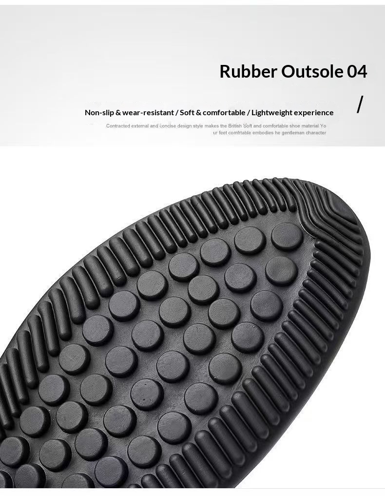 Voyage Voyage Men's Leather British Style Breathable Soft Sole Casual Flat Slip-On Lazy Shoes Trendy Loafers_voghion.com