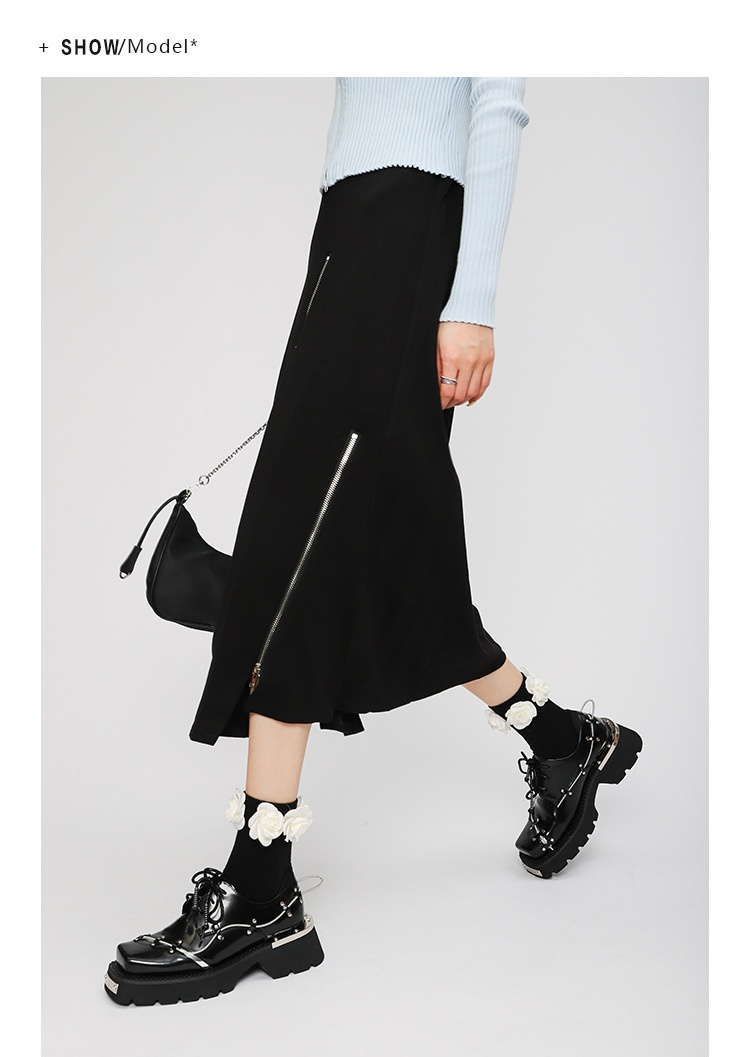 Voyage Voyage Niche Spring Lace-Up Thick-Soled Derby For Women 2022 New Retro Chunky Heel Loafers British Style Square-Toed Leather_voghion.com