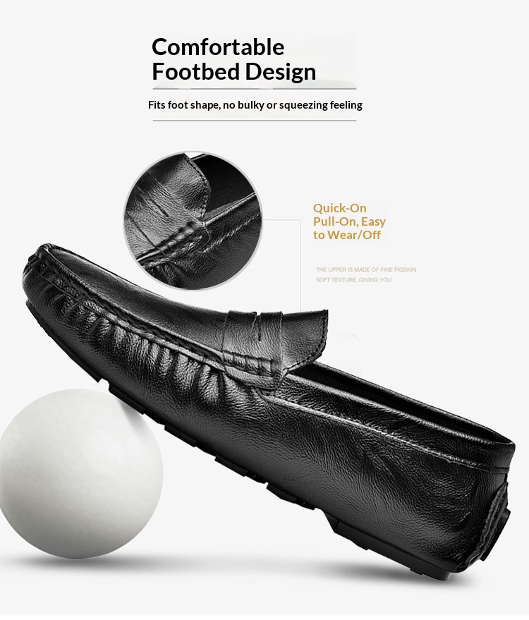 Voyage Voyage 2024 New Fashion British Style Men's Loafers Trendy Lightweight Casual Leather Versatile Slip-On Shoes_voghion.com