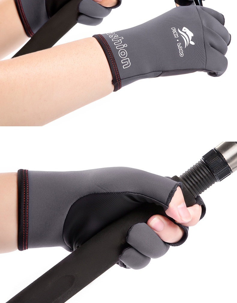 ragazzo Ragazzo Ragazzo 8920 Guanti da pesca a tre dita per uomo, invernali, caldi, antivento, antifreddo, impermeabili, con esche e mezze dita_voghion.com