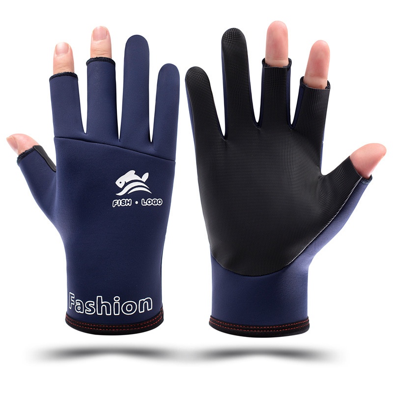 ragazzo Ragazzo Ragazzo 8920 Guanti da pesca a tre dita per uomo, invernali, caldi, antivento, antifreddo, impermeabili, con esche e mezze dita_voghion.com