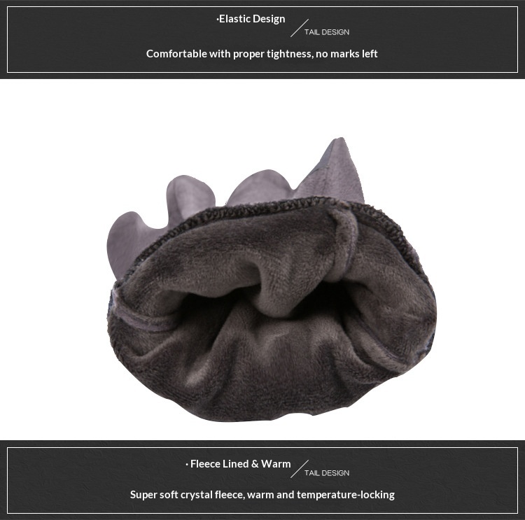 Guanti in pelle scamosciata Boy Boy per uomo e donna, per coppie, autunno inverno, caldi, foderati in pile, spessi, touchscreen, antiscivolo, per sport all'aria aperta_voghion.com