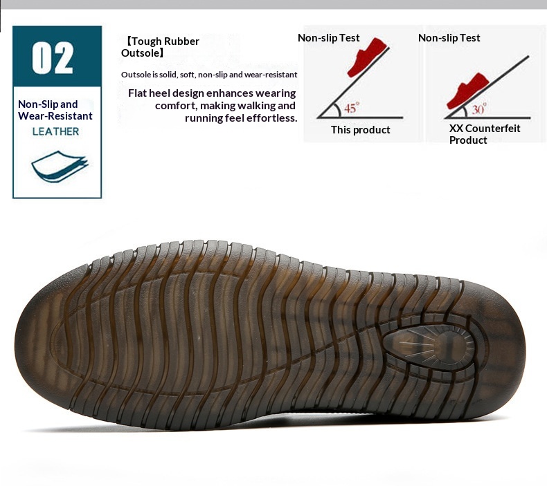 Voyage Voyage New Leather Cowhide Business Loafers Casual Men's Soft Sole Non-Slip Lazy Shoes_voghion.com