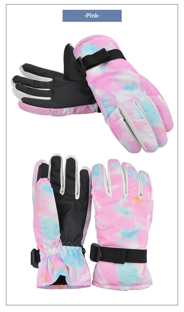 ragazzo Ragazzo Ragazzo Anlorr Inverno Nuovo Foderato in Pile Sci Alpinismo Ciclismo Antivento Resistente al Freddo Impermeabile Caldo Guanti Unisex_voghion.com